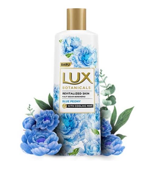 Lux Botanicals Revitalized Skin Blue Peony with Cooling Mint 240ml